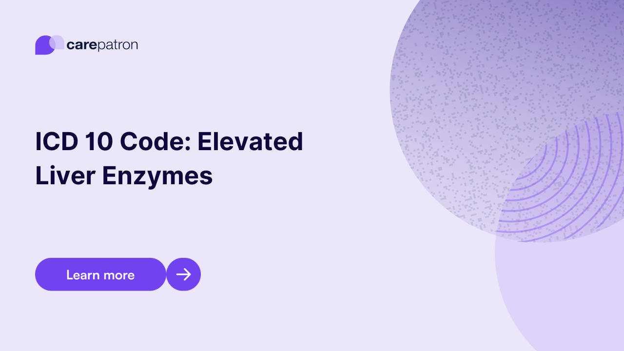 Elevated Liver Enzymes ICD10CM Codes 2023